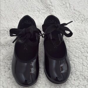 Capezio TeleTone Little Girls Tap Dance Shoes - 10.5